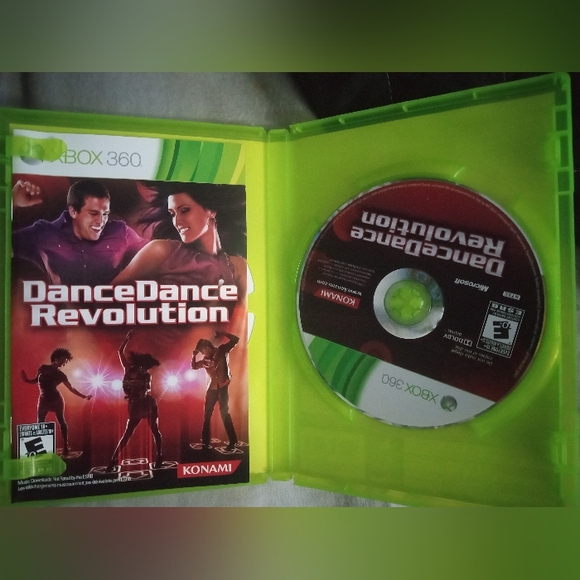 Dance Dance Revolution for XBOX 360 Video Game Disc Case and Manual - Picture 3 of 3